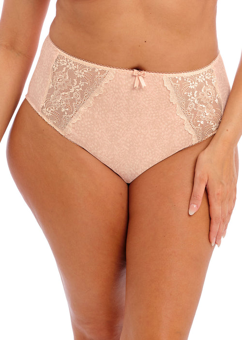 Model in Morgan High Waist Broekje Cameo Rose packshot