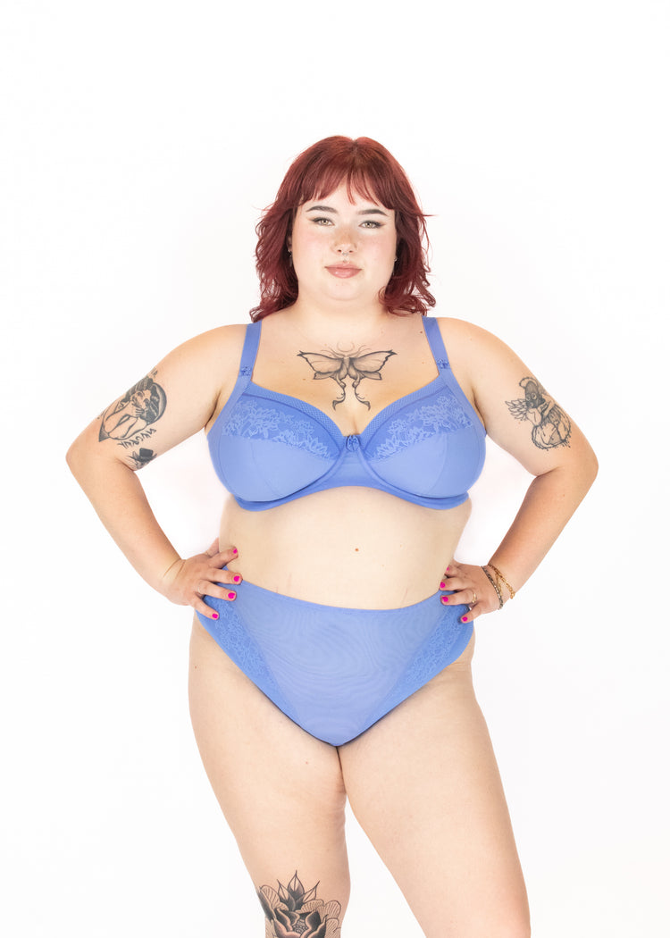 Nerina Plunge Stretch BH Cornflower - SuperBra