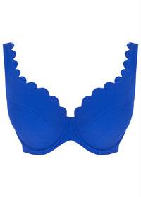 Packshot Spirit Plunge Bikini Top Cobalt Voorzijde