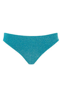 Model in Sparkle Classic Bikini Broekje Teal packshot