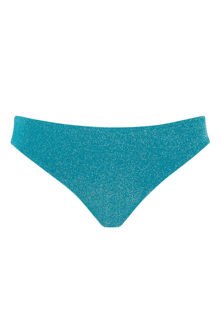 Model in Sparkle Classic Bikini Broekje Teal packshot