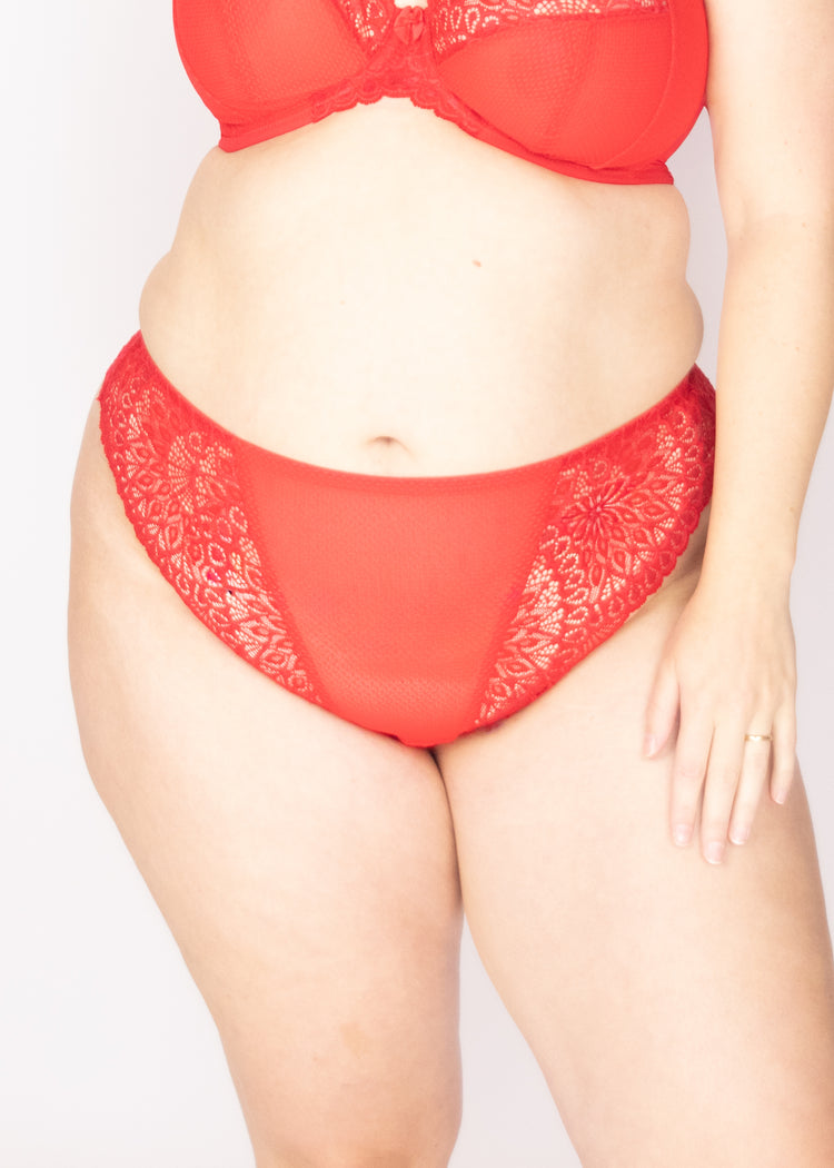 Tiernie String Rood - SuperBra