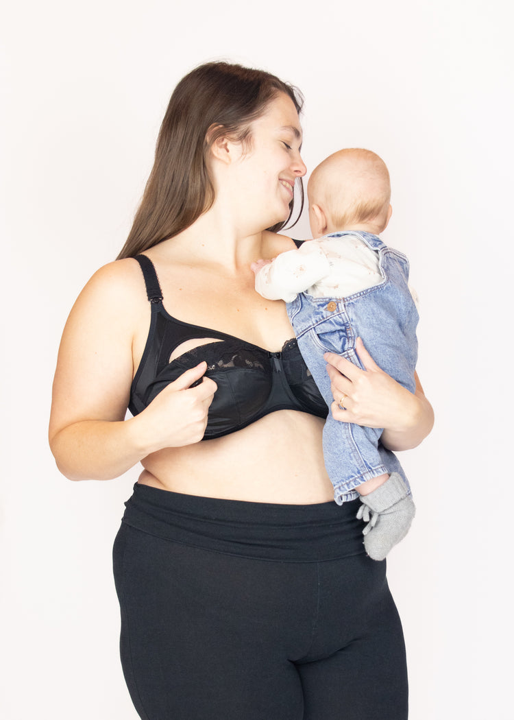 Molly Voedings-BH Zwart - SuperBra