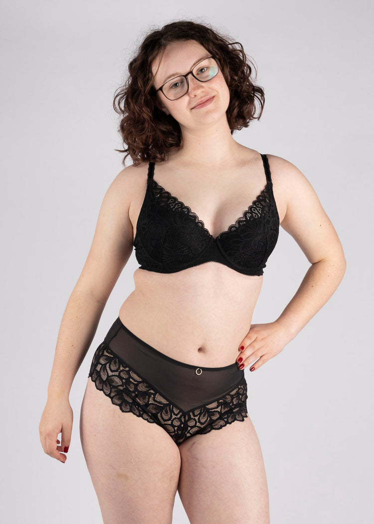 SuperBrafoto in Raffine Plunge BH Zwart