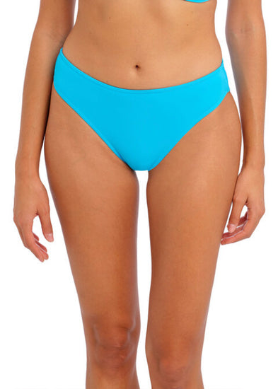 Freya Jewel Cove Plain Turquoise Bikini Broekje Voorzijde