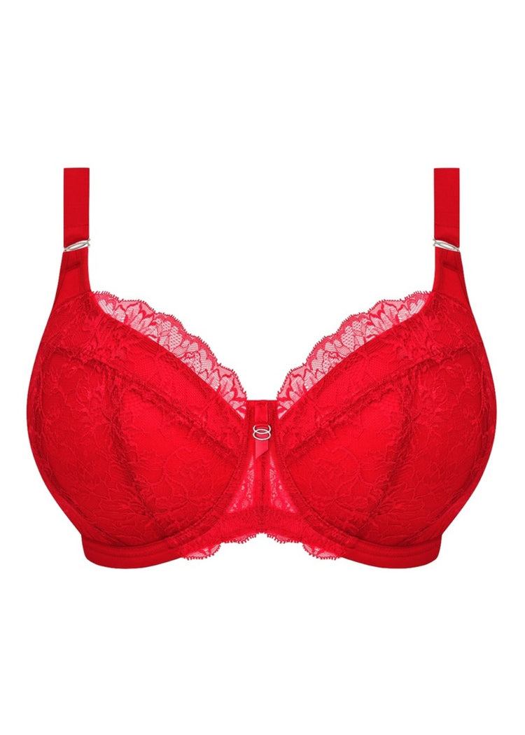 Packshot Brianna Padded Half Cup BH Haute Red Voorzijde