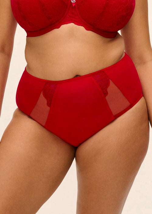 Packshot Brianna High Waisted Broekje Haute Red voorzijde