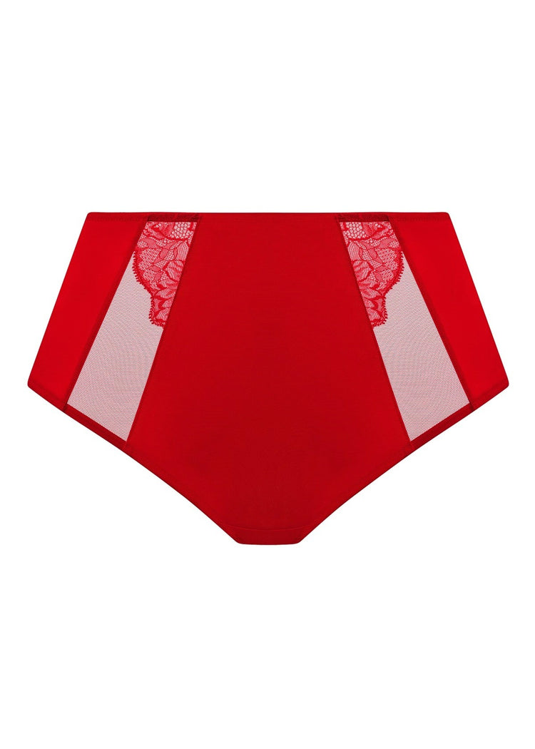 Packshot Brianna High Waisted Broekje Haute Red voorzijde