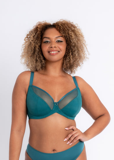 Curvy Kate Daily Balconette BH Teal Voor