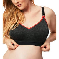 Sugarcandy Beugelloze VoedingsBH Charcoal Crush - SuperBra