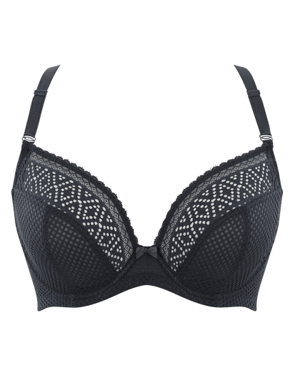 Cleo Atlanta Plunge BH Grijs Packshot Voorzijde