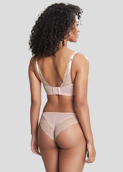 Model In Panache Imogen Set Poederroze Achterzijde
