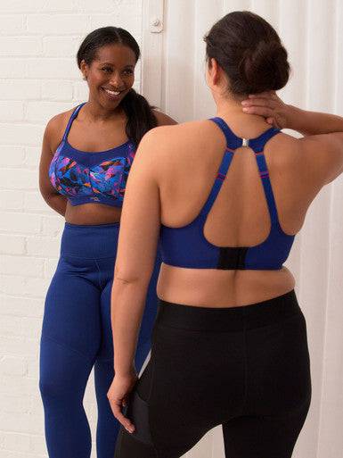 Model in Panache Sport BH Neon Rave voorzijde