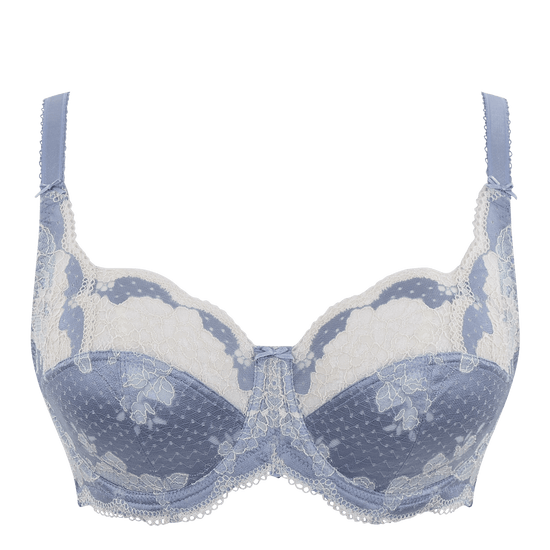 Panache Clara Full Cup BH Crystal Blue Vooraanzicht