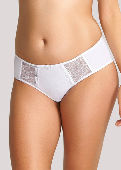 Model in Panache Cari Broekje Wit voorzijde