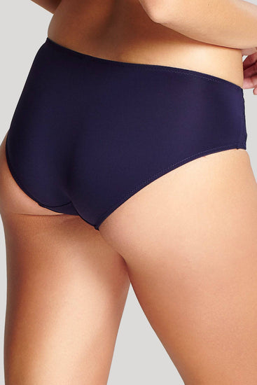 Model in Panache Tango Broekje Navy achterzijde