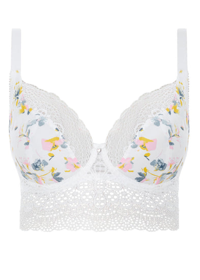Packshot Freya Medley Longline BH Wit