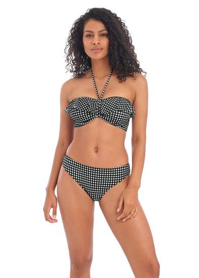Model In Freya Check In Bikini Monochroom Voorzijde
