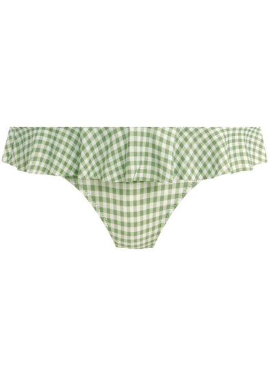 Freya Check In Italini Bikini Broekje Khaki Packshot Voorzijde