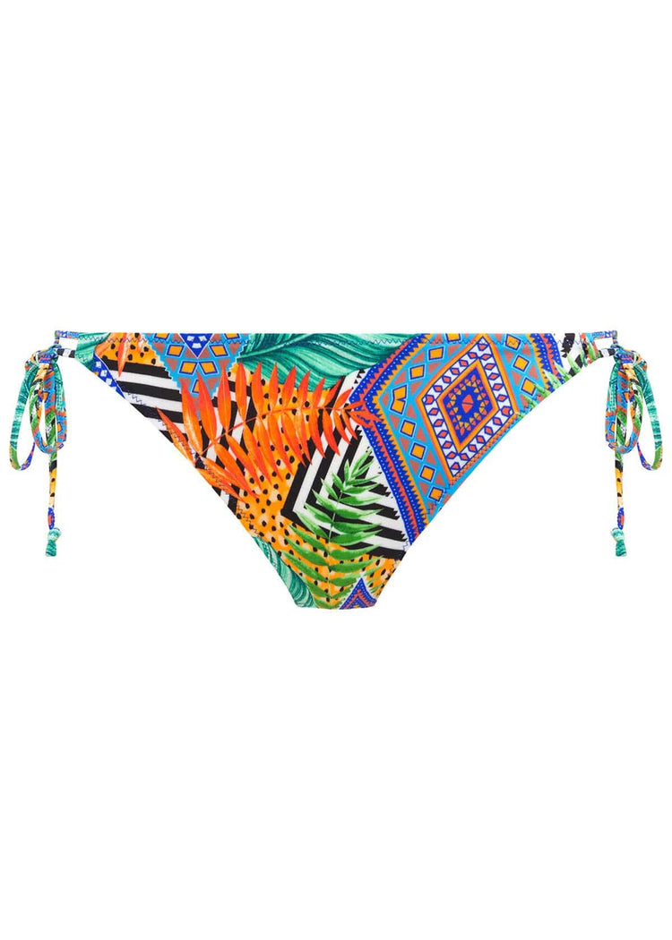 Freya Cala Palma Tie-Side Bikini Broekje Multi Packshot Voorzijde