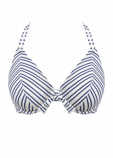 New Shores Halter Bikini Top Ink - SuperBra