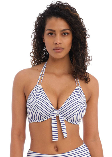 New Shores Halter Bikini Top Ink - SuperBra