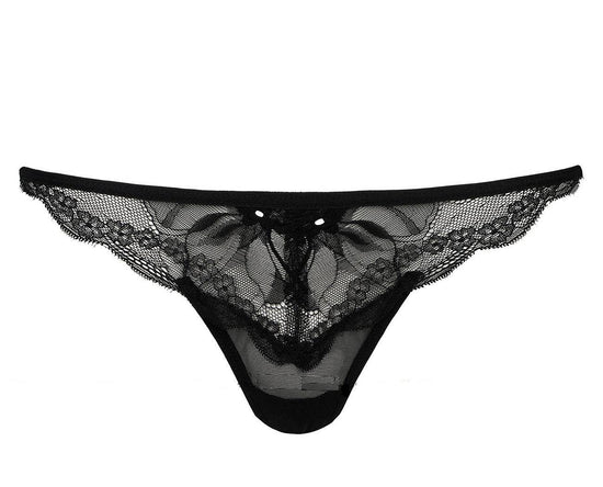 Packshot Gorteks charlize string zwart
