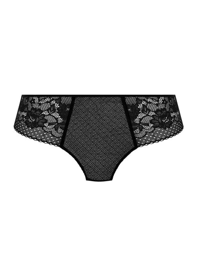 Fantasie Ann-Marie Brazilian Broekje Zwart Packshot Voorzijde