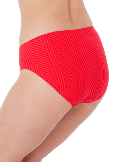 Model in Fantasie Long Island Bikini Broekje Lollipop zijaanzicht