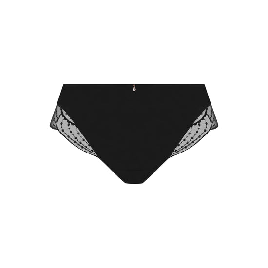 Model In Elomi Priya High Waisted Broekje Zwart 