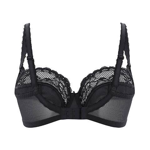 Panache Jasmine Balconette BH Zwart achteraanzicht