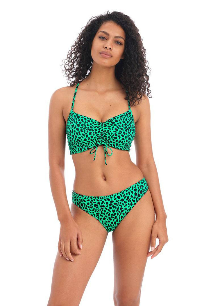 Freya Zanzibar Jade Bikini Broekje Vooraanzicht Setje
