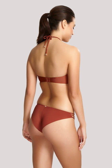 Model in Panache Marina Bikini Ginger Achterzijde