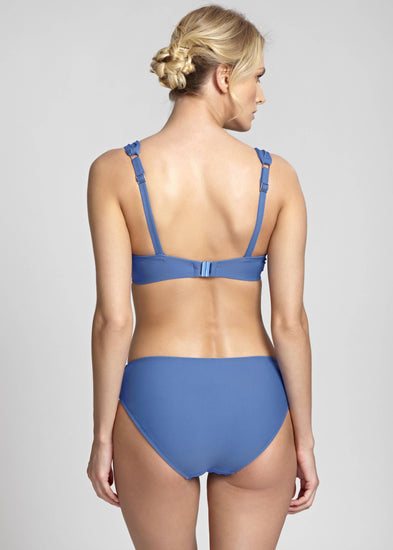 Rug van model in Panache Portofino Bikini Broekje Denim