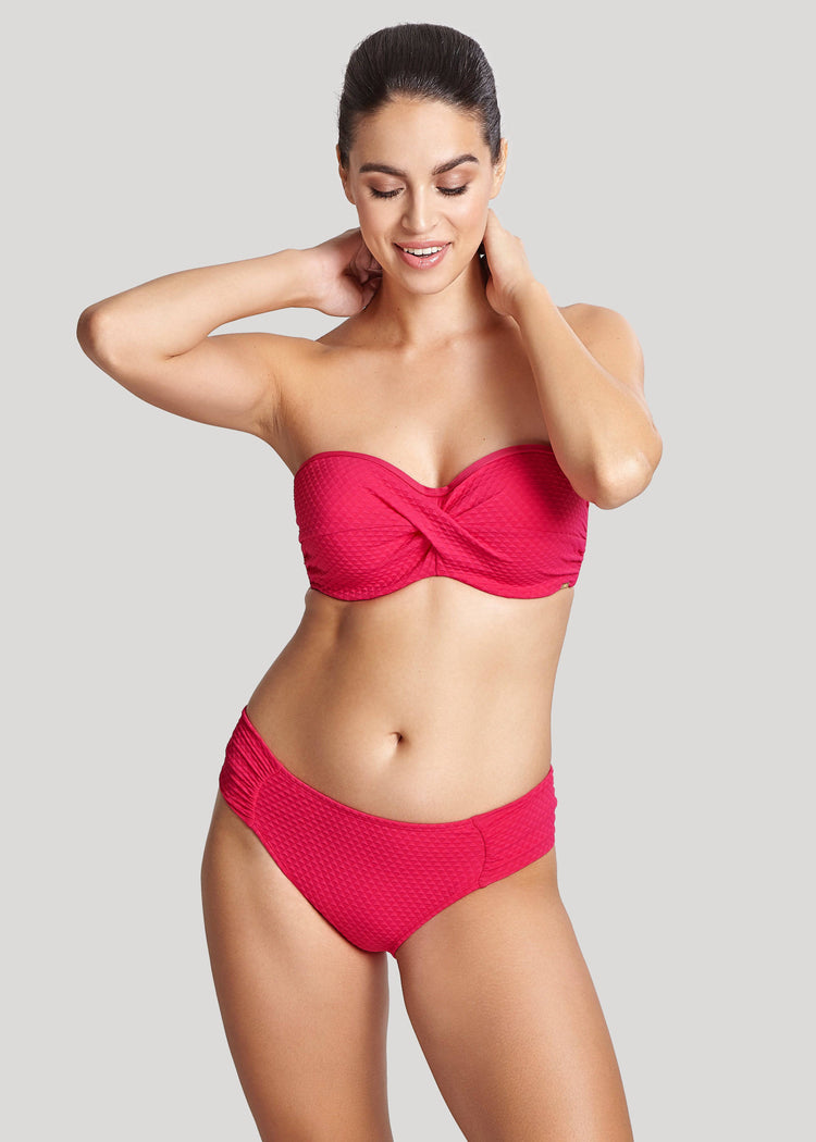 Model in Panache Echo Bikini Set Hot Pink