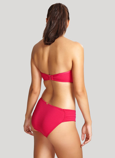 Model in Panache Echo bikini set Hot Pink Achterzijde