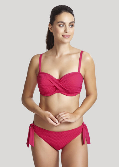 Model in Panache Echo Bikini set Hot Pink