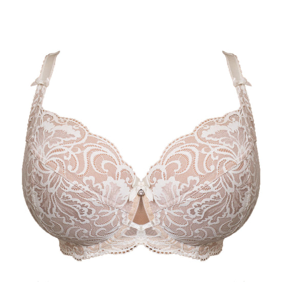 Ewa Michalak BM Antonina Balconette BH Wit Vooraanzicht