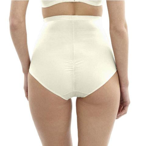 Rug van Model in Panache Envy High Waisted Broekje Ivoor