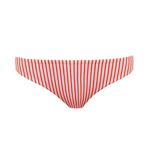 Freya Totally Stripe Bikini Broekje Rood Vooraanzicht