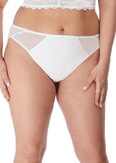 Model in Charley Brazilian Broekje Wit Voorzijde