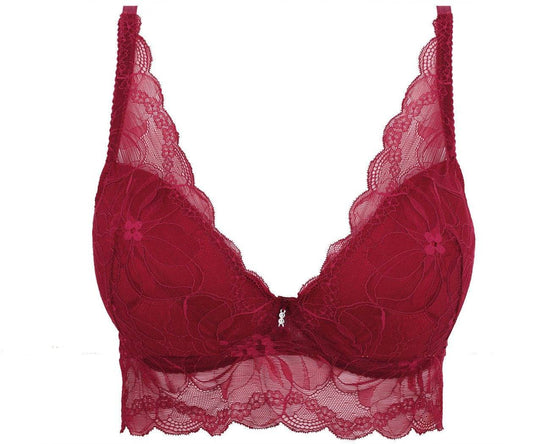 Packshot Gorteks Charlize Push-Up Longline BH Bordeaux