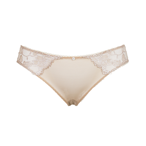 Ewa Michalak Broekje Nougat Vooraanzicht