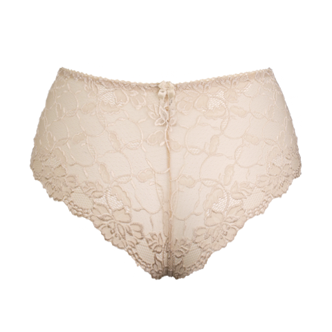 Ewa Michalak Signature High Waisted Broekje Pearl achteraanzicht
