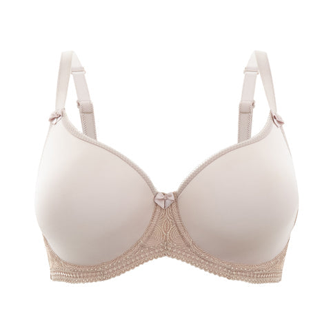 Panache Cari Spacer T-Shirt BH Champagne Vooraanzicht