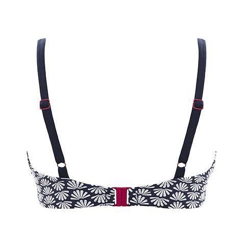 Panache Milano Bikini Top Navy Achterzijde