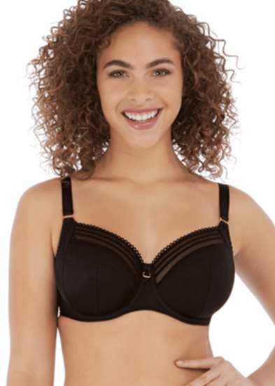Model in Viva Side Support BH Noir Voorzijde