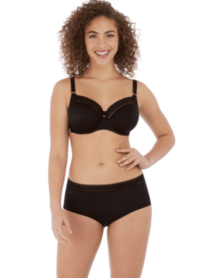 Model in Viva Side Support BH Noir Voorzijde